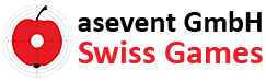 Logo asevent GmbH Swiss Games